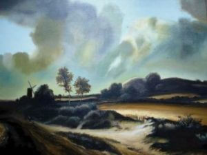 Voir le détail de cette oeuvre: Reproduction d'une oeuvre de Jacob Van Ruisdael